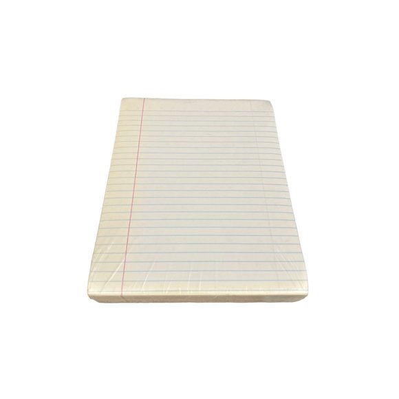 School Smart White Sulphite Essay Paper Red Margin No Hole Punch Paper Ream New - Picture 3 of 4